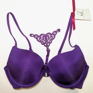 The Little Bra Company Caressa purple bra. NWT